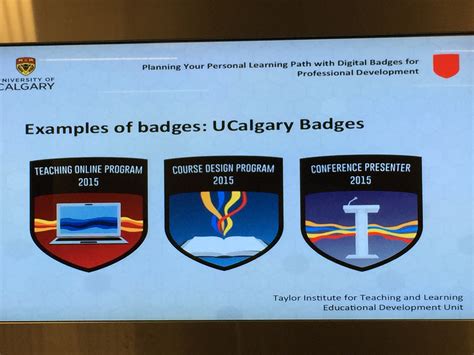 Digital Badges For Professional Development Michael Ullyot