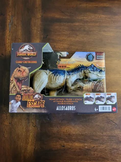 Jurassic World Camp Cretaceous Roar Attack Allosaurus Dinosaur Figure Toy Mattel 2199 Picclick