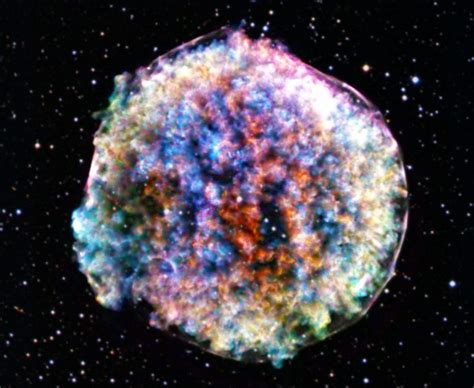 Star Dies In A Spectacular Supernova Heres The Clumpy And Lumpy