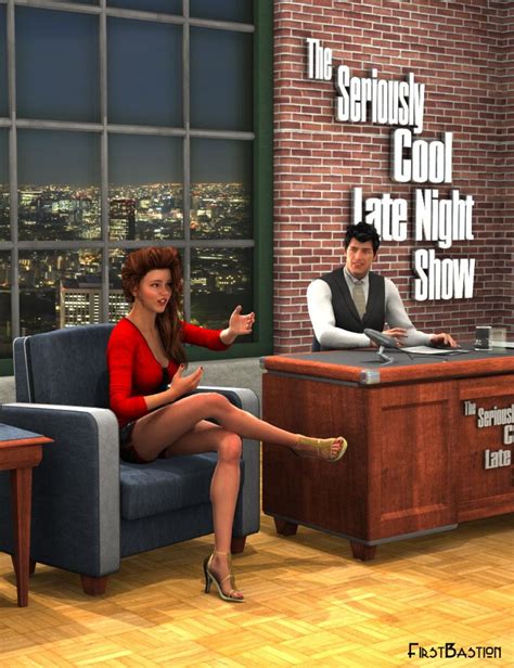 Talk Show Late Night Set And Poses Game Room Design Podcast Studio