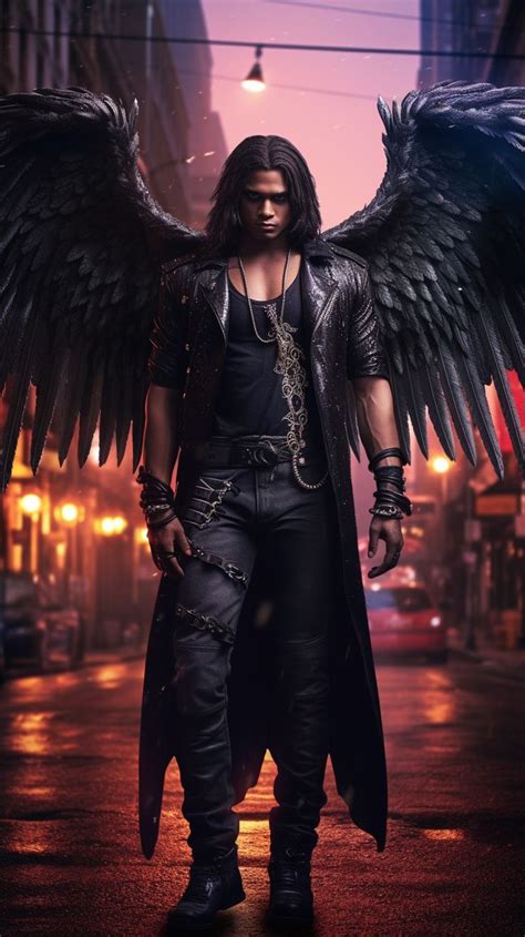 Badass Angel Created With Ai By Amanda Church Fantasy Art Men Fantasy