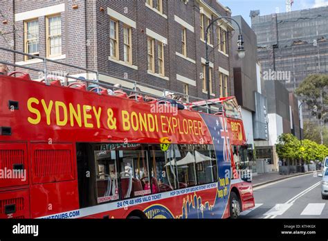 Sydney And Bondi Explorer Sightseeing Tour Bus Gives Visitors A Tour Of
