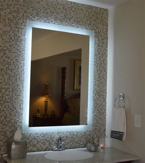 bright bathroom mirror designs  lights