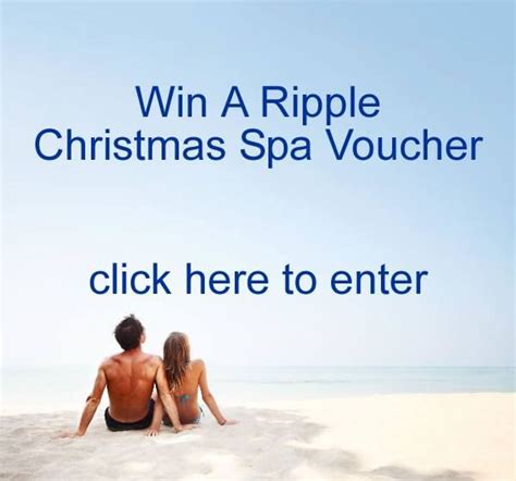 like to win a ripple christmas spa voucher 6 lucky people will receive