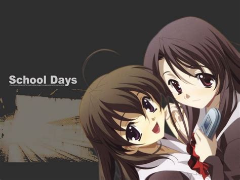1015865 Illustration Anime Anime Girls Cartoon School Days