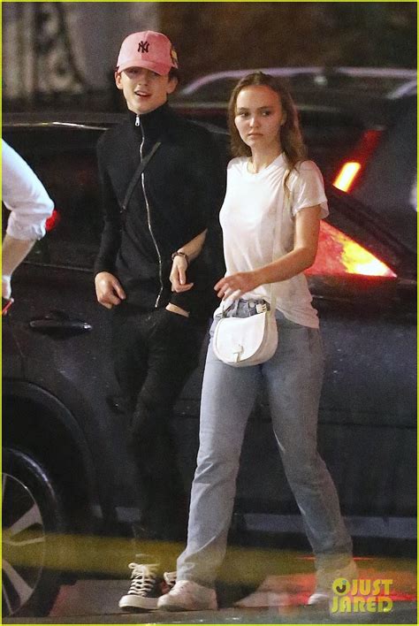 Timothee Chalamet And Lily Rose Depp Kiss In New Photos Confirm Their