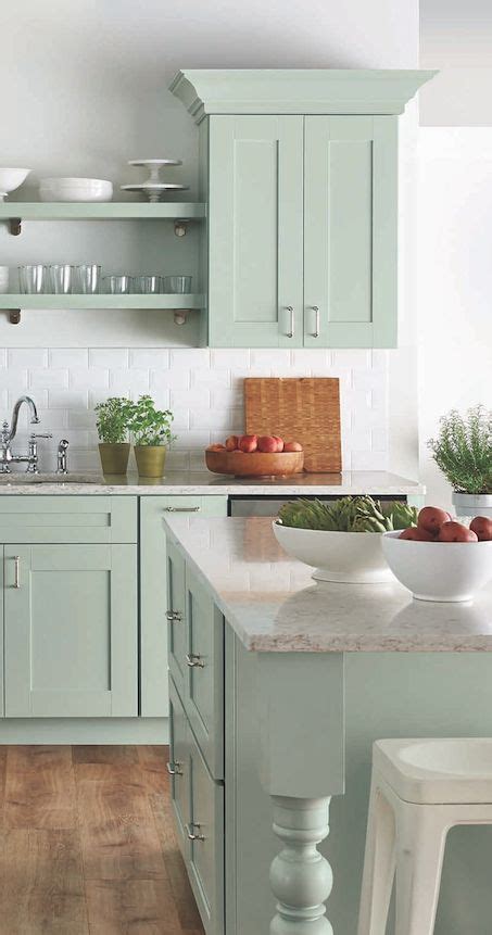 Whether your cabinets are painted or finished wood, they'll perk right up with a few common household items and a bit of elbow grease. Dreaming about Mint Kitchen Cabinets - The Wicker House