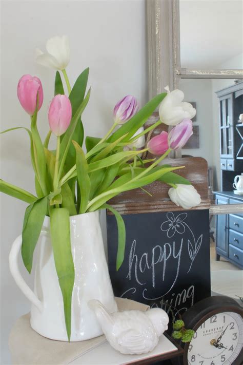 Quick And Easy Spring Decorating Ideas Clean And Scentsible