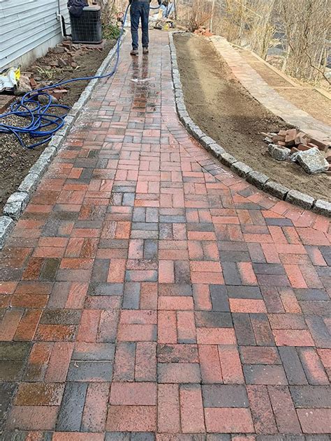 Cobblestone Walkway Project D Kyle Stearns Contracting Inc