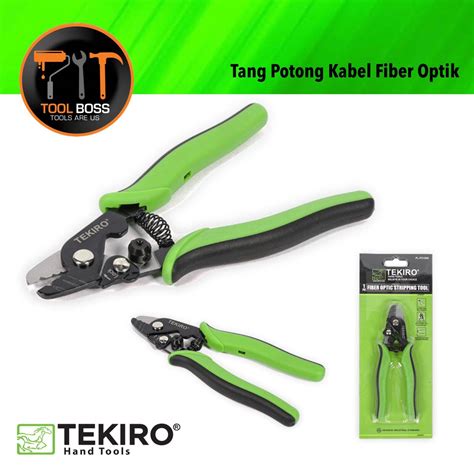 TEKIRO TANG POTONG KABEL FIBER OPTIK | Lazada Indonesia