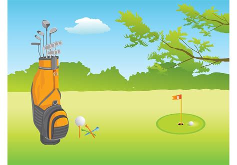 Vector Golf Course Download Free Vector Art Stock Graphics And Images