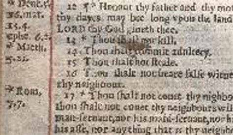 Rare Wicked Bible Found In New Zealand Four Centuries After