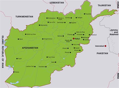 City map of kabul, afghanistan. Afghanistan News Articles - Afghani News Headlines and News Summaries