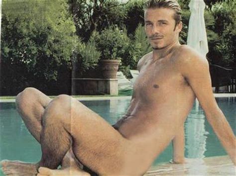 David Beckham Posing Nude Naked Athletes Blog Nude Sportsman And Celebs