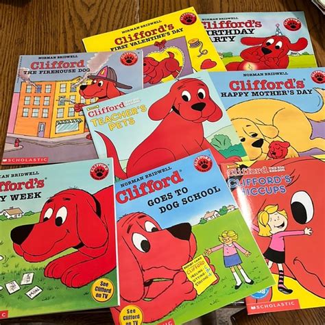 Toys Vintage Clifford The Big Red Dog Books Poshmark