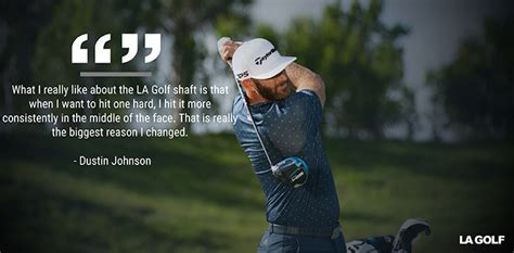 La Golf Dustin Johnson Signature Series Driver Shaft Fairway Golf