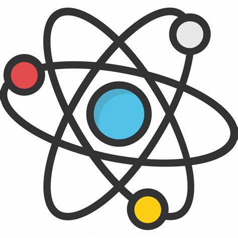 Atom Atomic Electron Molecular Science Icon Download On Iconfinder