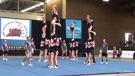 2016 State Cheer Competition Valley High School Youtube