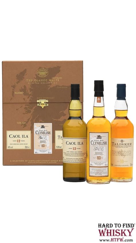The Classic Malts Collection Coastal 3 X 20cl Whisky