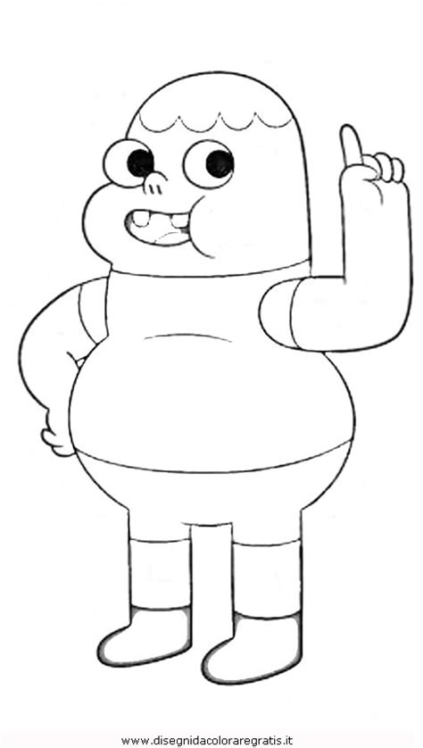 Clarence Cartoon Network Characters Coloring Pages Coloring Pages