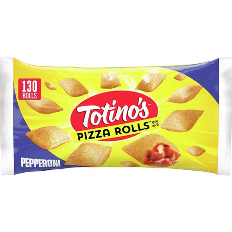 Totinos Pizza Rolls Pepperoni Flavored Frozen Snacks 635 Oz 130