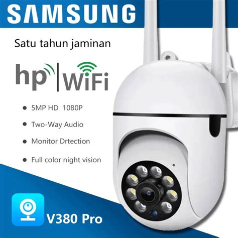 CCTV IP Camera WIFI Cctv V380 Pro Jarak Jauh Cctv Mini Sambung Ke Hp