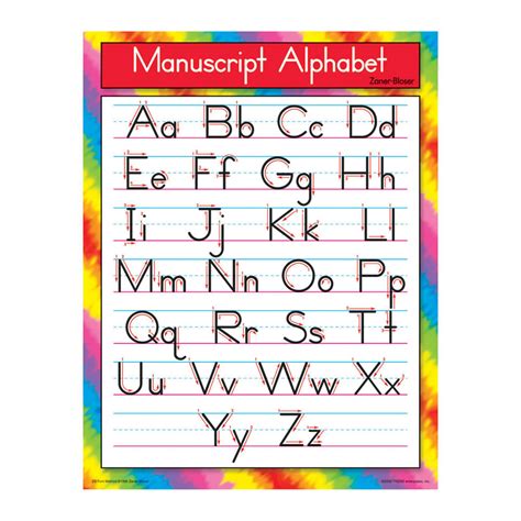 Manuscript Alphabet Chart 25275 Hot Sex Picture