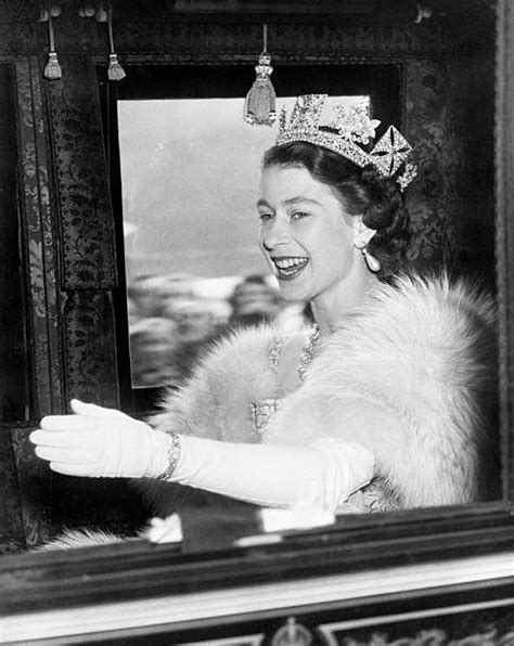 From that young age princess elizabeth had the world on her shoulders. Queen Elizabeth II Waving from Coach Pictures | Getty Images