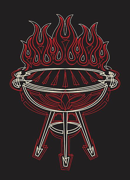 60 Pinstripe Flame Stock Illustrations Royalty Free Vector Graphics