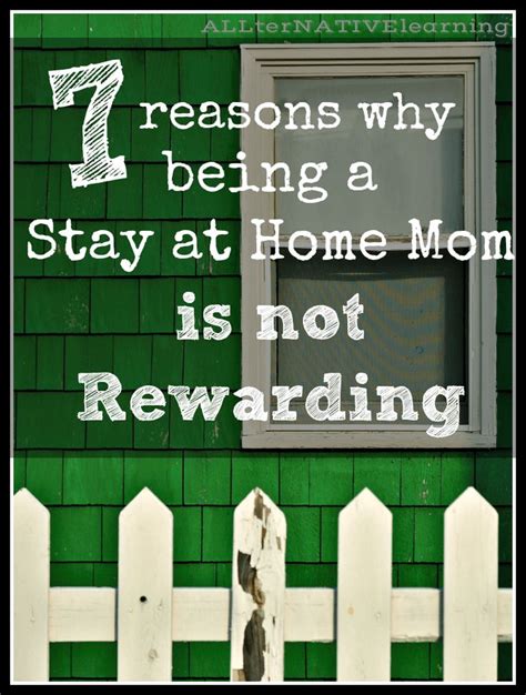 Being A Stay At Home Mom Is Not Rewarding Stay At Home Mom Stay At