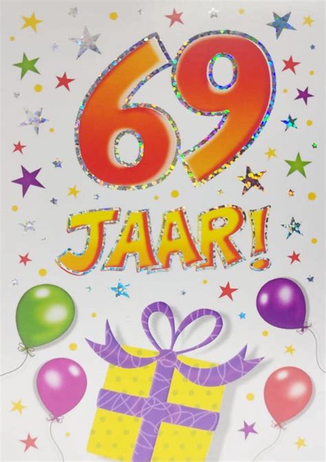 69 Jaar Verjaardag Vrouw Vverjaardag