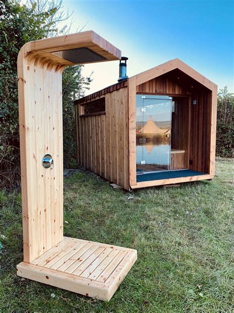 Supra Outdoor Shower — Heartwood Saunas Sauna House Sauna Design