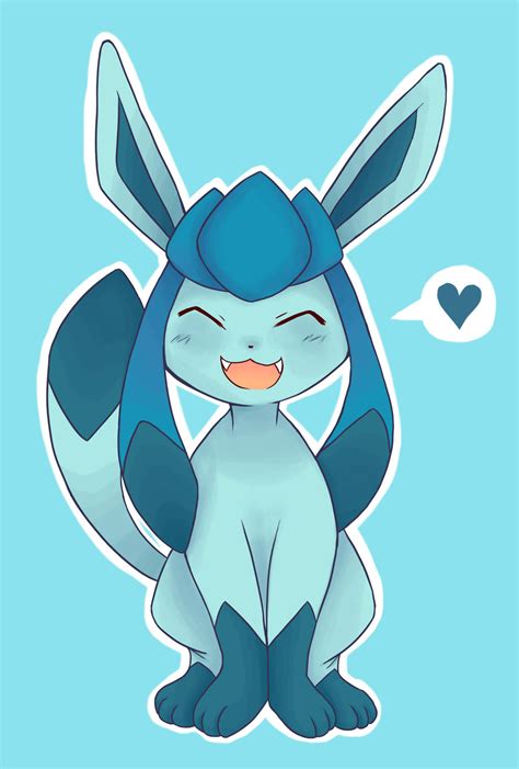 Glaceon By Xxascexx On Deviantart