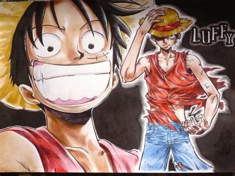 One Piece Monkey D Luffy O Chapéu De Palha