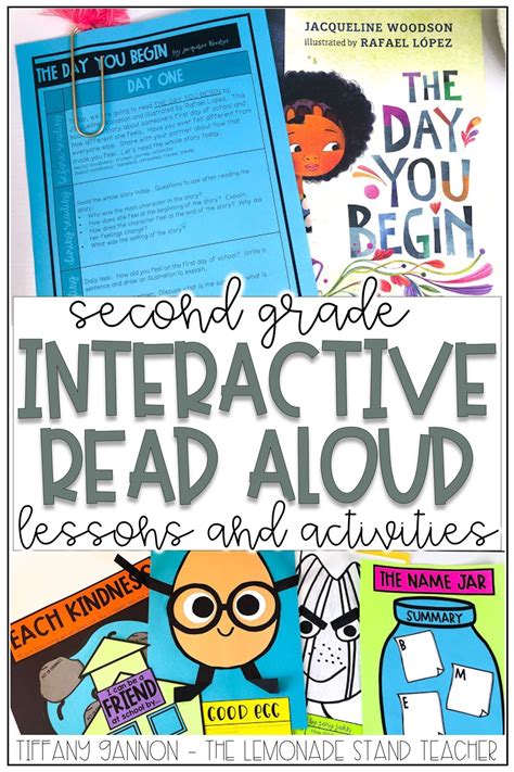 August Second Grade Interactive Read Aloud Lessons Printable And