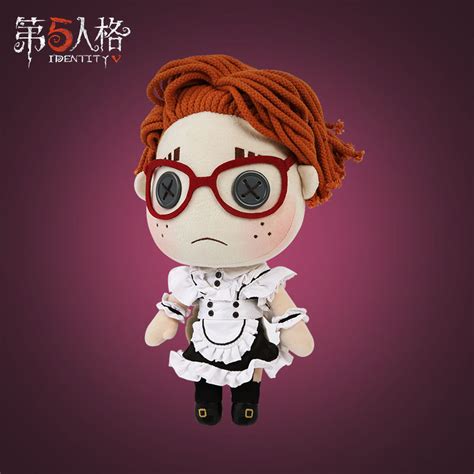 Identity V Survivor Lucky Guy Cosplay Plush Toy W Maid Outfit Stuffed