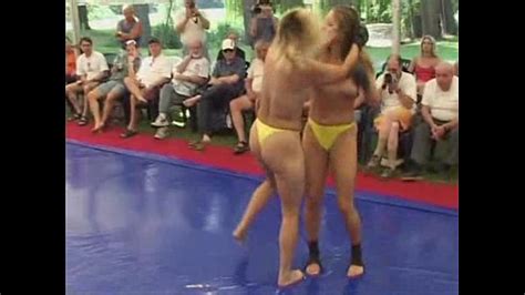 Topless Women Fight
