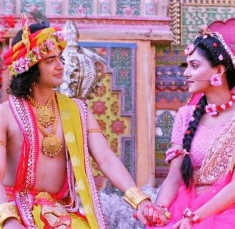 Radhakrishn Radhakrishn Serial Sumedh Mudgalkar Instagram Mallika Singh Instagram Radha