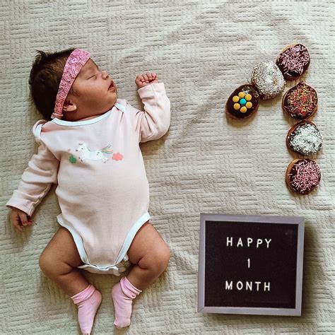 Happy 1 Month Baby Captions Energy