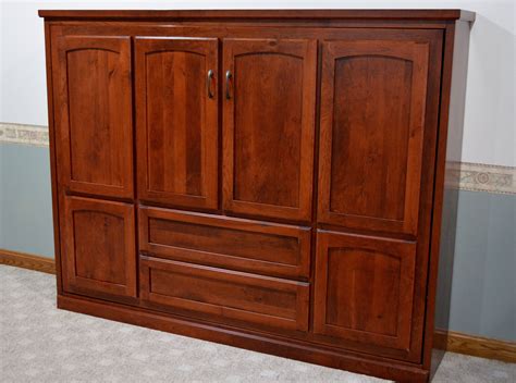 Full Size Horizontal Murphy Bed Closed With Images