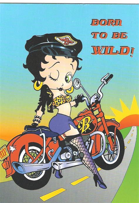 Betty Boop Motorcycle Tyredstreaming