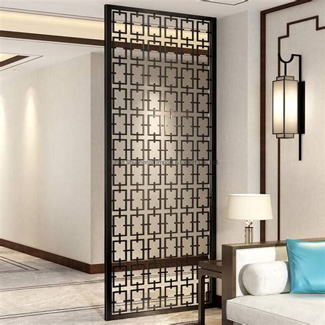 Lobby Partition Design Interior Perforated Stainless Steel Wall Screen