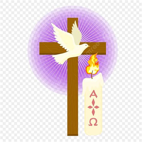 Holy Spirit Vector Art Png Symbols Of The Christian Easter Cross Holy