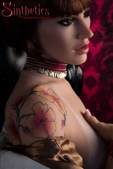 Tattoo And Freckles On Super Real Lifesize Silicone Doll Celeste By Sinthetics Cherry