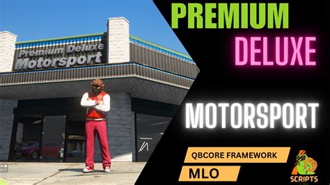 Premium Deluxe Motorsport Mlo For Gtav Fivem Qbcore Sever Car Dealer