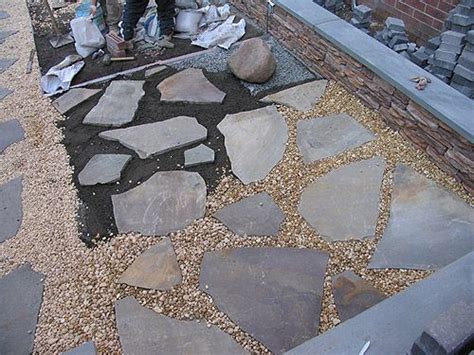 Using Pea Gravel For Patios Photo Tennessee Blue Stone And Pea