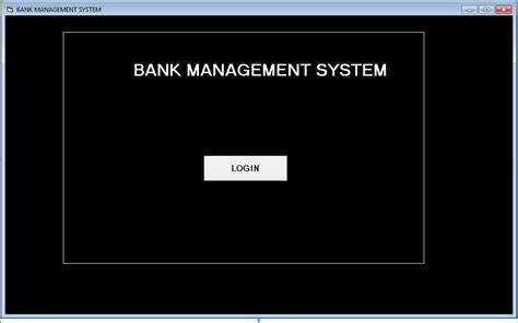 Bank Mangement System In Vb Using Ms Access Database