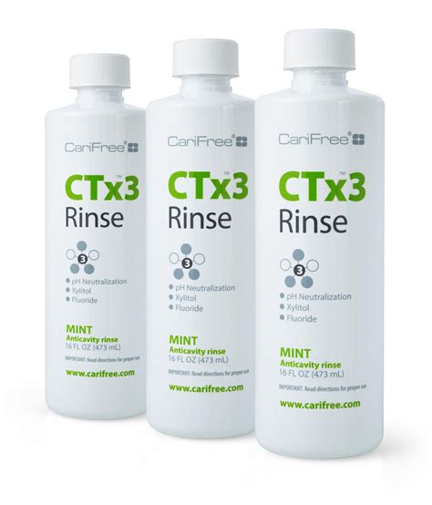 Ctx3 Rinse 3 Pack Carifree
