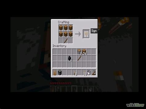 How To Make A Sign On Minecraft 8 Steps With Pictures