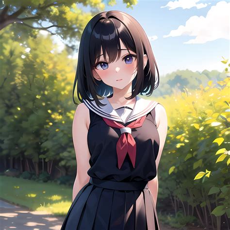 School Girl Sexy Anime Absurdres Blush 1 1 Highres Detail Masterpiece Best Quality Hyper